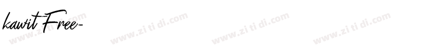 kawit Free字体转换